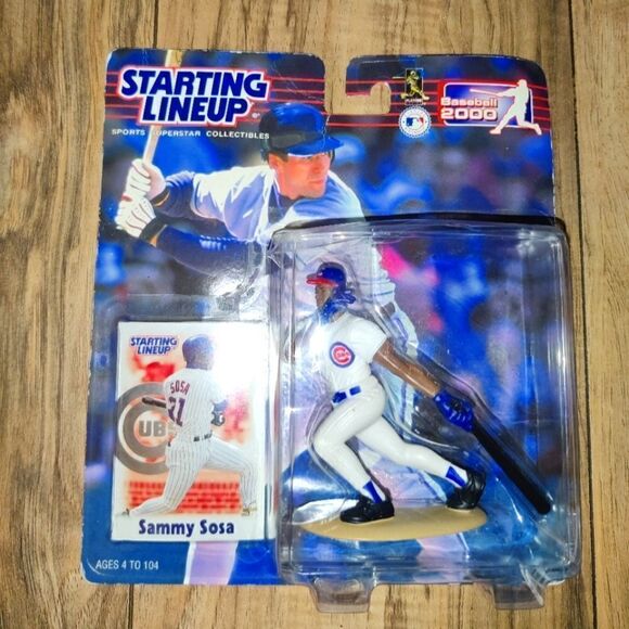 Hasbro 2000 Starting Lineup SAMMY SOSA CHICAGO CUBS MLB Action Figure Collectibl - Picture 2 of 9